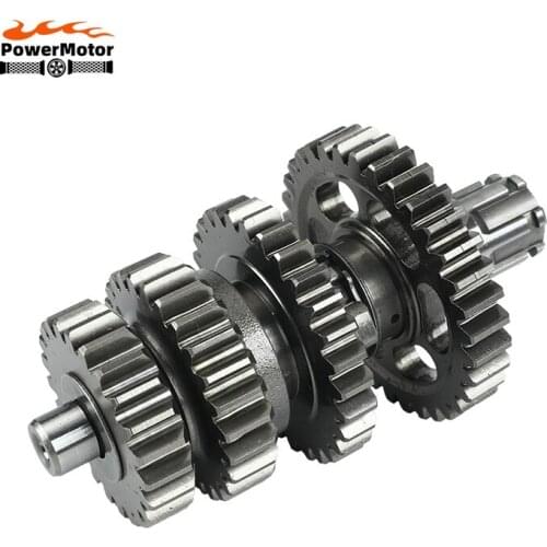 LF125 Transmission Gear Box Counter Shaft kit For lifan 125 125cc 1P52FMI Horizontal Engines Dirt Pit Bikes Parts Engine Parts