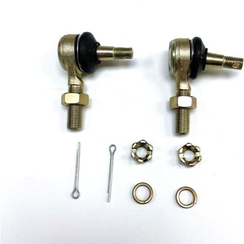 2Pcs Left and Right Tie Rod End Kits For Suzuki LTZ400 LT-Z400 Tie Rod End Ball Joint for YFM700R Raptor 700 YFZ450 ATV