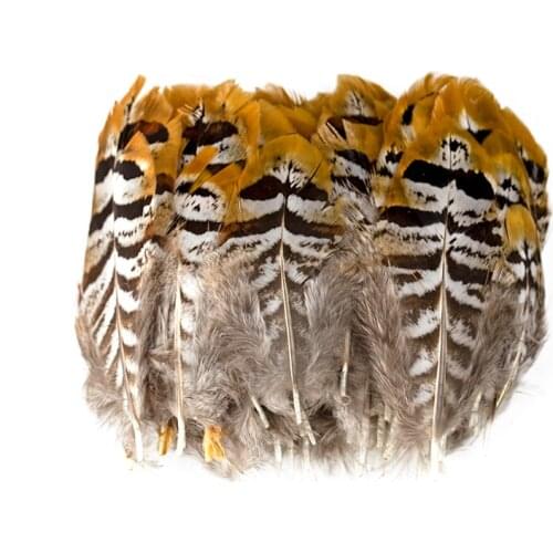 Natural Pheasant Chicken Turkey Feathers For Jewelry Making Arrow Plumes Handiwork Crafts Accessory Decoration Wholesale 10 Pcs