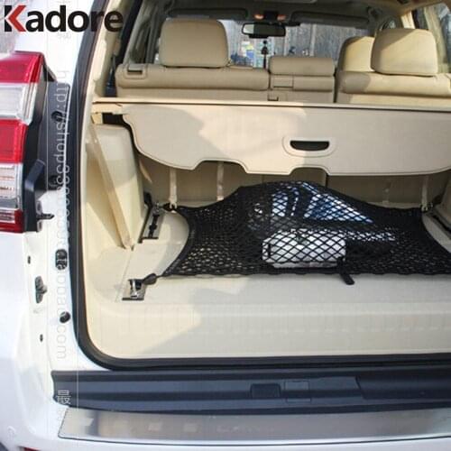 For TOYOTA PRADO FJ150 4000 2700 Nylon Car Cargo Trunk Storage Organizer Net multi-purpose cargo net trunk net luggage net