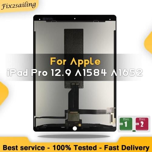 New LCDFor Apple iPad Pro 12.9 (2015 Version) A1652 A1584 Display Touch Screen Digitizer Assembly Replacement With/Without Board