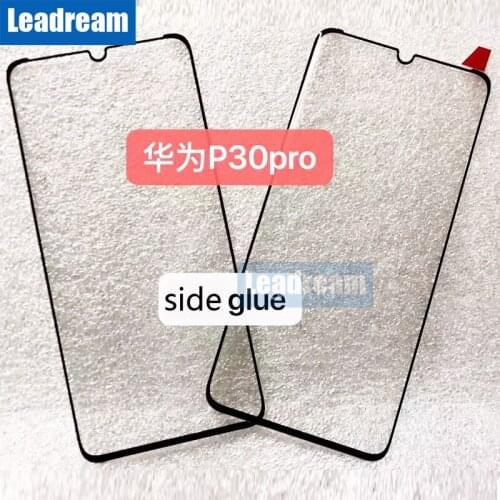 Wholesale 100pcs 3D Side Glue Tempered Glass For Hua wei mate 20 pro P30 pro screen protector Glass