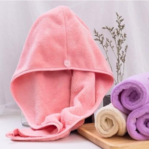 Magic Microfiber Hair Fast Drying Dryer Towel 25cmx65cm Bath Wrap Hat Quick Cap Turban Dry