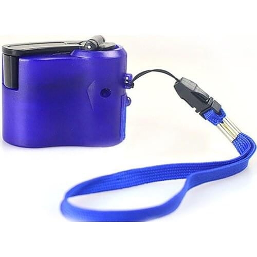 Hand-winding Emergency Charger USB Hand Crank Manual Dynamo For MP3 MP4 Mobile USB PDA Cell Phone Power Bank Emergency Charging