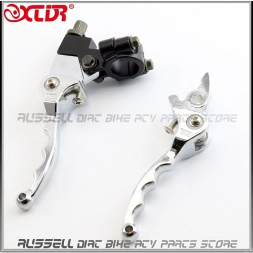 Aluminum Alloy Folding Clutch Brake Lever CRF KLX KAYO Pro Pit Dirt Bike Parts