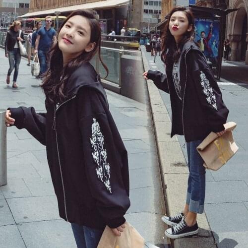 Spring Autumn New 2020 Women Jacket Korean Chic Loose Batwing Sleeve Female BF Coats Outwear abrigos para mujer LX1867