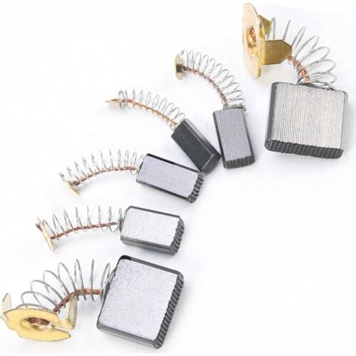 20pcs Power Tool Carbon Brush Electric Hammer Angle Grinder Graphite Brush Replacement