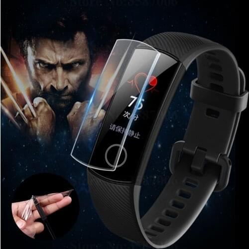 3D Soft TPU Film Screen Protector For Huawei Honor Talk Band 4 3 A2 B5 B2 B3 Band 2 pro B29 B19 Smart Band HD Clear Full Cover