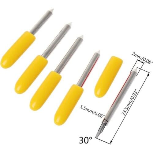 5Pcs 30 /45/ 60 Degree Blades Cutting Plotter For Roland Vinyl Cutter Blade