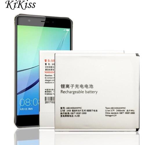 AB2400AWMC For PHILIPS Xenium W732 W736 W832 D833 W6500 Smart Phone Battery 2400mAh For PHILIPS Xenium W732 W736 W832 D833 W650