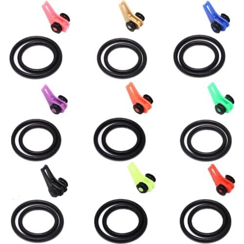 T4MF Fishing Rod Hook Keeper with Elastic Rubber Ring Small Fishing Tools Easy Adjustable Fishing Rod Hook Keeper 10 Pcs/Set