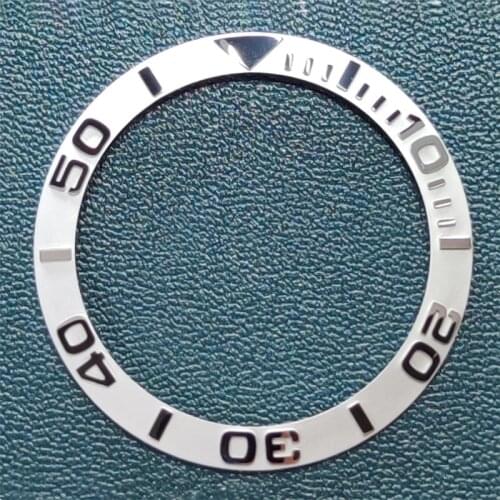 Watch Parts 38mm Watch Bezel 2021 New Style Advanced Engraved Ceramic Bezel Suitable For 40mm Case Watch Accessories