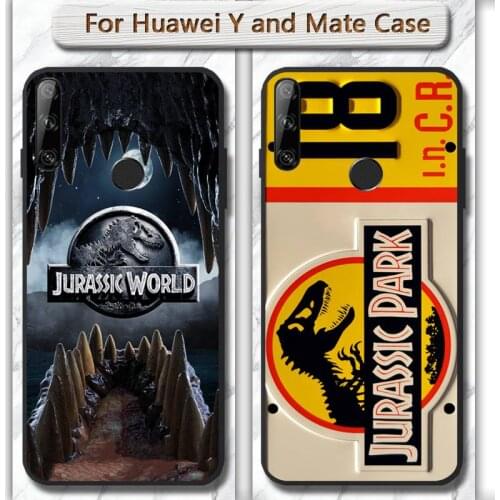Dinosaur movie Jurassic Park cool logo Phone Case Cover for huawei mate 9 10 20 30 pro lite X Y5 6 7 9 prime Enjoy 7