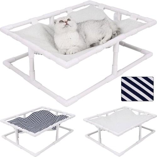 Double-sided Dog Bed Pet Elevated Sleeping Bed Cat Suspending Mat Portable Raised Pet Cot For Indoors Outdoors For All Seasons