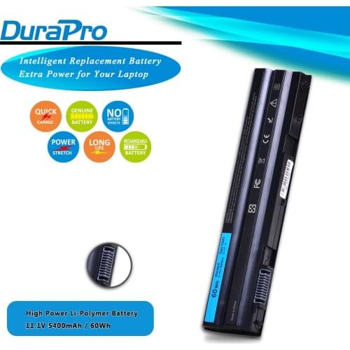 6Cell 5400mAH E6420 Laptop Battery for Dell Latitude E6520 E6420 E6430 E6440 E5530 E5520 M5Y0X HCJWT T54FJ 911MD 4YRJH PRRRF