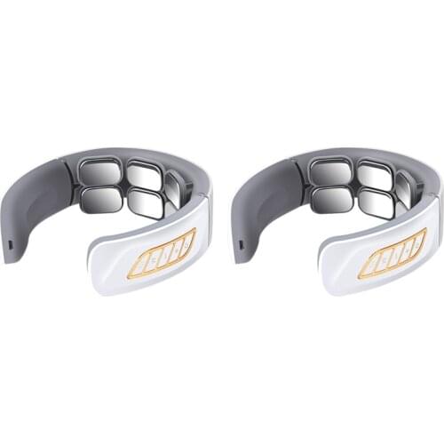 Electric Pulse Neck Massager Smart Massager Heated 3 Modes 9 Strength Pain Relief Relaxation Tool