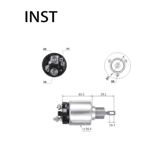 ELECTROMAGNETIC SWTICH SOLENOID FOR 12V 4.5KW 10511408 0.331.303.086 0.331.303.137 0.331.303.208 2.339.303.208 2.339.303.364