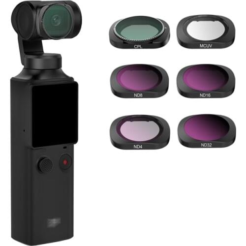 Lens Filter for FIMI Handheld Gimbal Camera Neutral Density MCUV CPL ND4 ND8 ND16 ND32 Kit Accessories