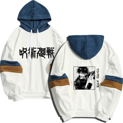Jujutsu Kaisen Streetwear Fushiguro Megumi Men Women Hoodies Unisex Sweatshirt Good Quality Streetwear Dropship Custom Clothing