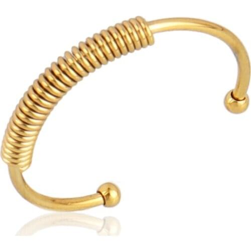 Ring For Women Stainless Steel Ring Womens Punk Open Finger Gold Color Geometry Rings Jewelry Gift