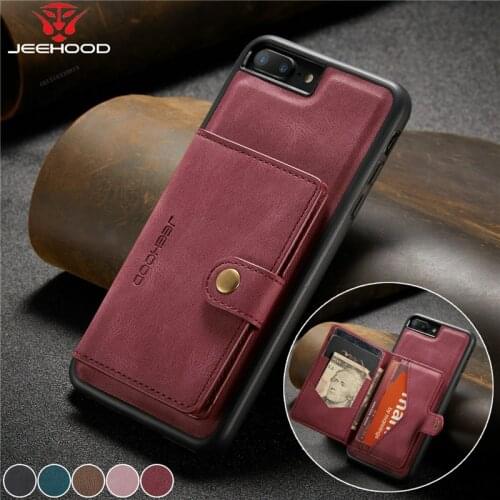 Leather Case for iPhone SE 2020 8 7 Plus 12 11 Pro XS Max XR X Wallet Card Cover for Samsung S21 S20 FE Note 20 Ultra Coque Etui