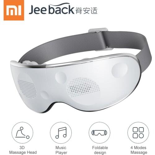 Xiaomi Jeeback Eye Massager E9 3D Massage Heads Shiatsu Massage Eye Care Instrument Relieves Fatigue with Bluetooth Music