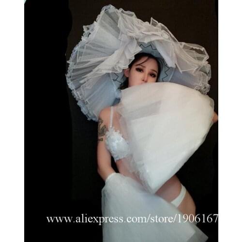 Fashion Sexy Lady TV Show Costume Nightclub Ballroom Clothes Commercial Party Dress Halloween Christmas Dance Suit With Hat