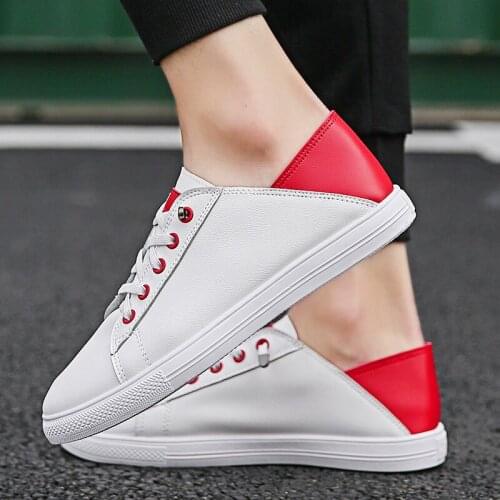 2020 Mens Casual Shoes Summer breathable lace-up rubber flat shoes outdoor sports leisure trend board shoes Zapatos De Hombre