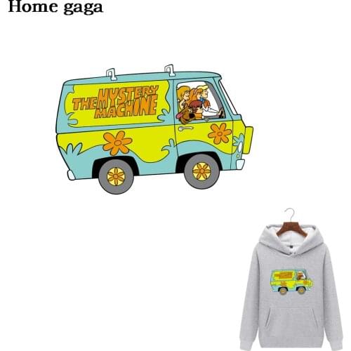 DB069 Homegaga Cartoon Patches Heat Press Transfers Stickers Iron-on DIY Handmade Decorations Applique for Coats T-shirt