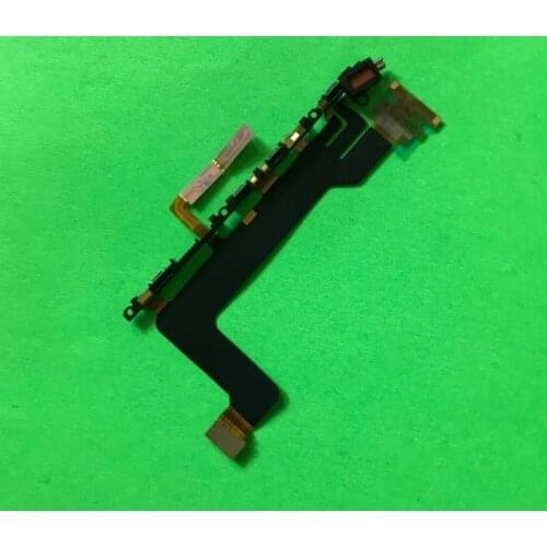 New Side Key Button Flex Cable For Sony Xperia XZ Power Volume Flex Cable With Vibrator