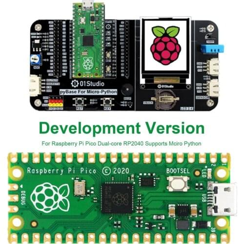 New Raspberry Pi Pico microcontroller RP2040 dual-core Arm Cortex-M0+ 133 MHz support 16MB Flash C and MicroPython Programming