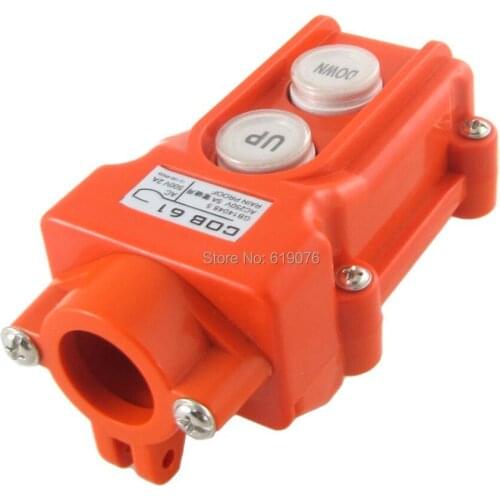 NEW Hoist Crane Pendant Pushbutton Switch Up-Down Rain Proof Button 2