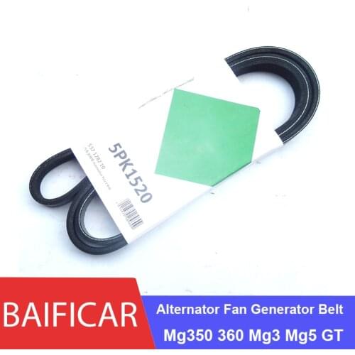 Baificar Brand New Alternator Fan Generator Belt 6PK1520 For Mg350 360 Mg3 Mg5 GT