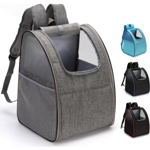 Oxford Pet Backpack Dog Outing Bag Carrying Bags for Dogs Cats Travel Carries Bag mochila para perro honden tassen