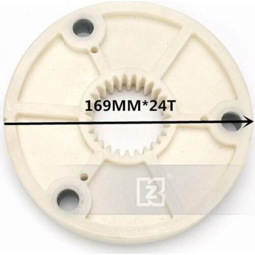 For Hitachi Excavator 169*24T Connecting Glue Assembly Coupling Assembly Buffer Glue Engine Connecting Disk