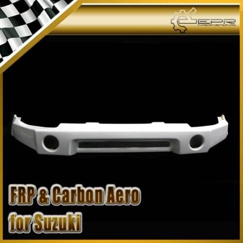 Car-styling For Suzuki Jimny APIO Short Type FRP Fiber Glass Front Bumper Fiberglass Racing Body Kit Accessories Trim