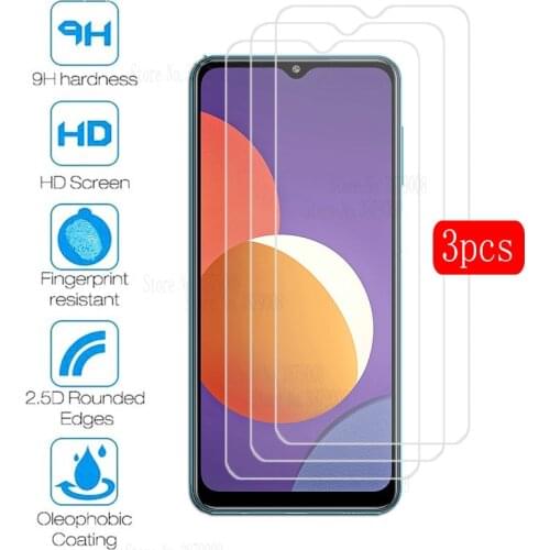 3Pcs Protective Glass For Samsung m12 m 12 SM-M127F/DS 6.5'' Screen Protector For Galaxy m12 Tremp Glass Armor Sheet Films