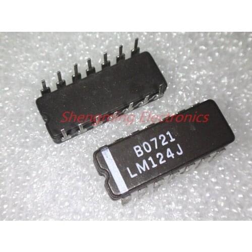 10pcs LM124J LM124 CDIP-14