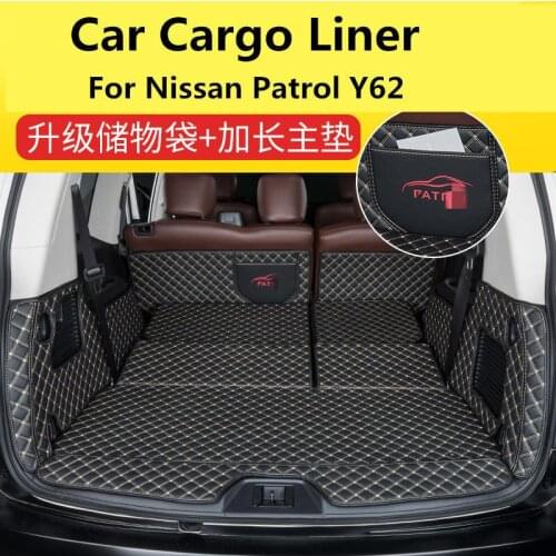 Car Cargo Liner fully enclosed Interior modification Environmental protection For Nissan Patrol Y62