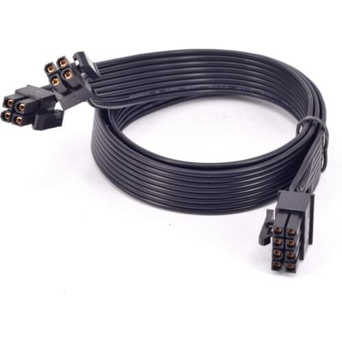 CPU 8pin to 4+4pin Power supply Cable ATX 12V P4 to P8 for Cooler Master Silent Pro Hybrid 1300W modular PSU