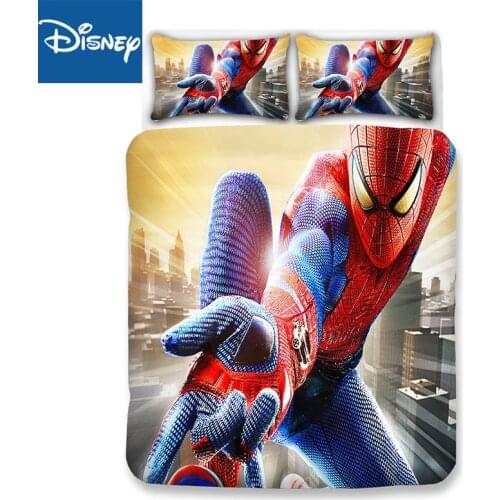 Disney bedding set for children bed decor double size quilt covers single bedspread 3pcs home textile promotion discount cartoon