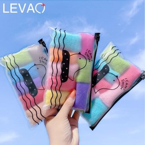 Levao 12 Pieces Multicolor Scrunchies Elastic Hair Band Rope For Girls Ponytail Holder Rubber Bands Hair Ties Hair Accessories