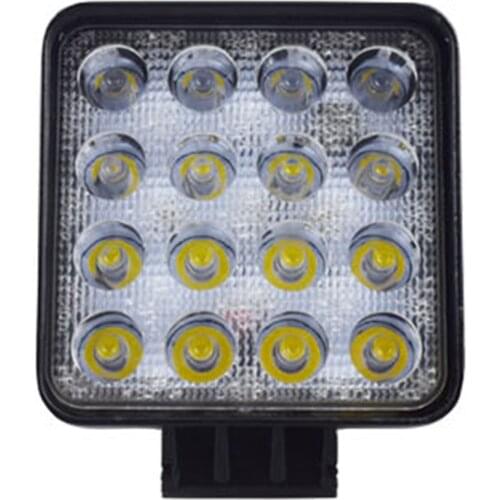 48W LED DRL Working Light Waterproof Square Light Super Bright Spotlight for Off-road Car Truck Motorcycle