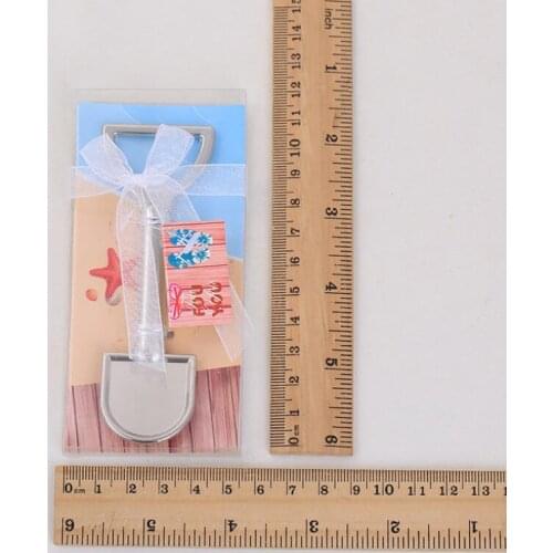 New Multi-purpose Bottle Opener Stainless Steel Shovel Spoon Bottle Beer Cute Soda Juice Opener Easy To Use LX9369