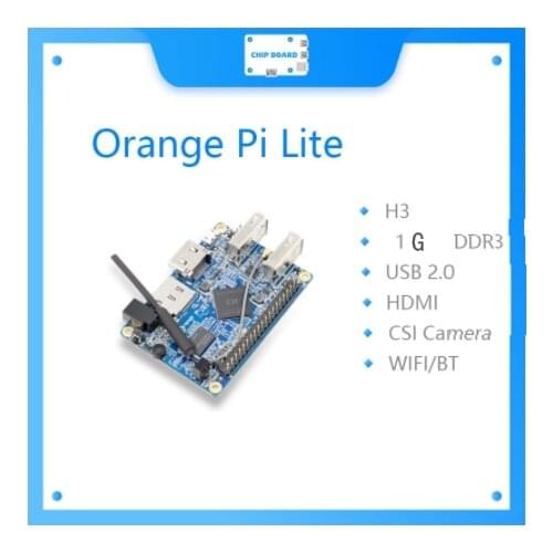 Orange Pi Lite 1GB DDR3 with Quad Core 1.2GHz WiFi antenna Support Android, Ubuntu Image