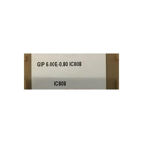 ORIGINAL 10PCS CARBIDE INSERT GIP6.00E-0.80 IC808