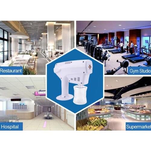 Portable Fogger Machine Hair Nanos Steam Spray Gun for Home Salon Car Travel EU Plug