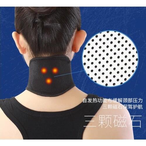 Neck Belt Tourmaline Self Heating Magnetic Therapy Neck Wrap Belt Brace Pain Relief Cervical Vertebra Protect Health Care