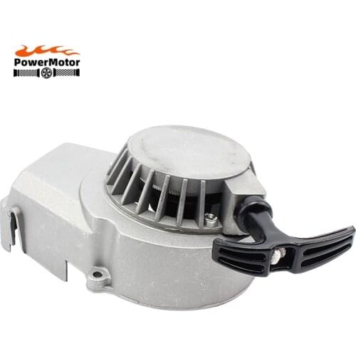 PowerMotor - Motorcycle Aluminum Pull Starter Engine Pull Starter For 47cc 49cc 2 Stoke Engines Pull Starter Dirt Bike