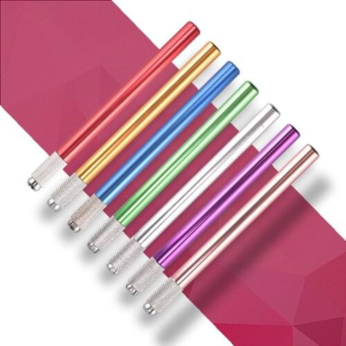 Single head tattoo pen embroidery eyebrow pen semi-permanent tattoo pen